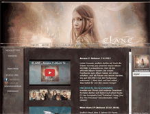 Tablet Screenshot of elane-music.com